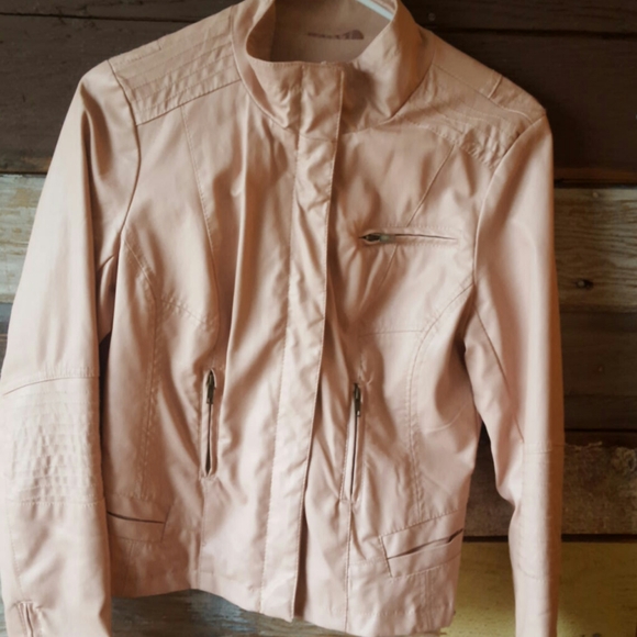 Pink Envelope pink faux leather jacket - Picture 8 of 10